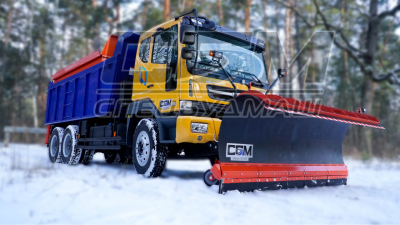 Піскорозкидальне обладнання самоскидів DAEWOO CL7D7