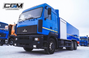 Каналопромивочне обладнання змонтоване на базі автомобіля МАЗ 631208